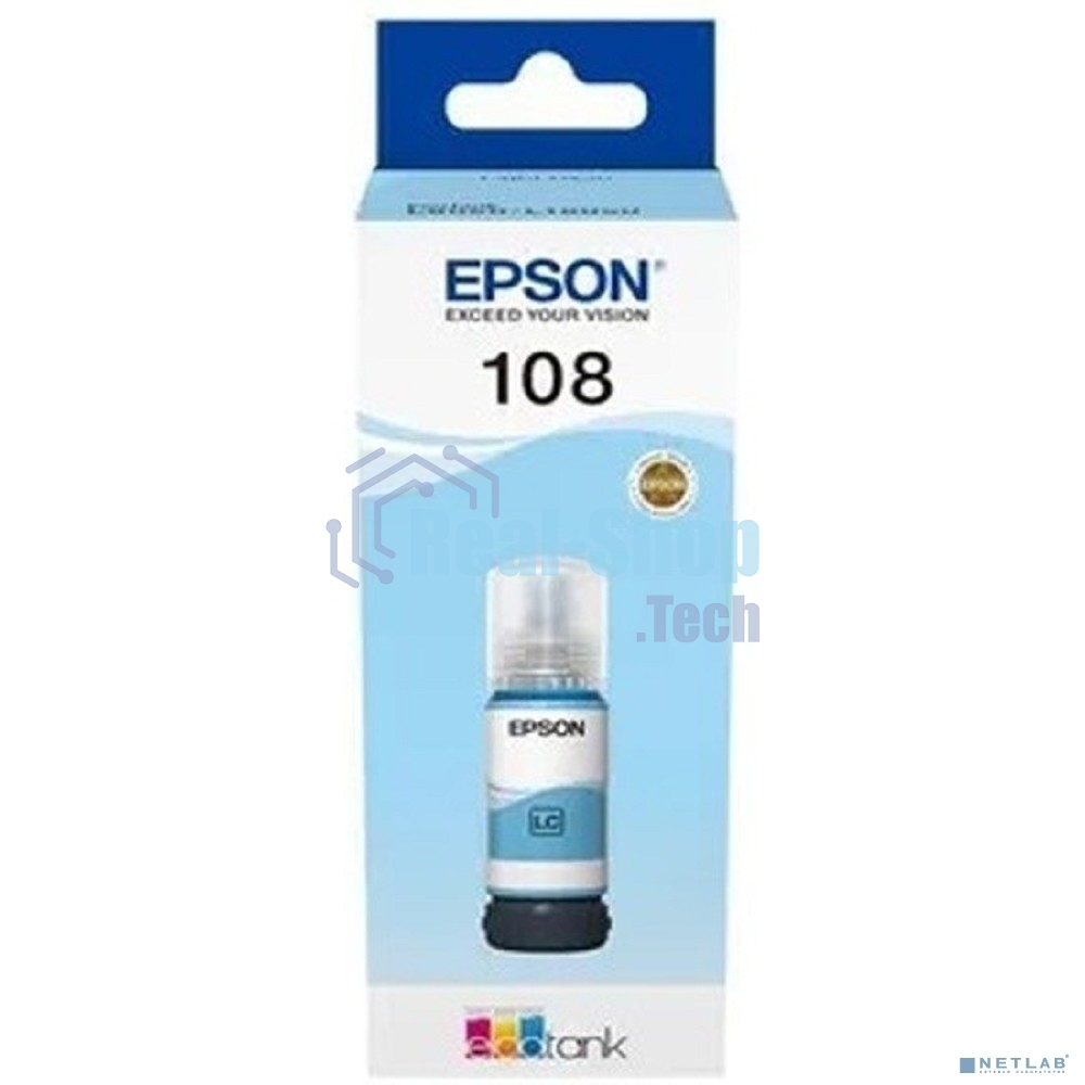 Контейнер с светло-голубыми чернилами Epson C13T09C54A
