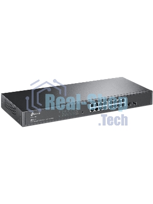 Коммутатор TP-Link Jetstream 16-port gigabit smart switch with 2-gigabit uplink ports