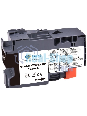 Картридж струйный G&G GG-LC3239XLBK черный (129мл) для Brother HL-J6000DW/J6100DW