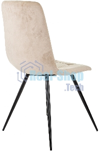 Стул для дома Бюрократ CH-K1_4 комплект 4 шт бежевый Holland 06 металл черный на ножках