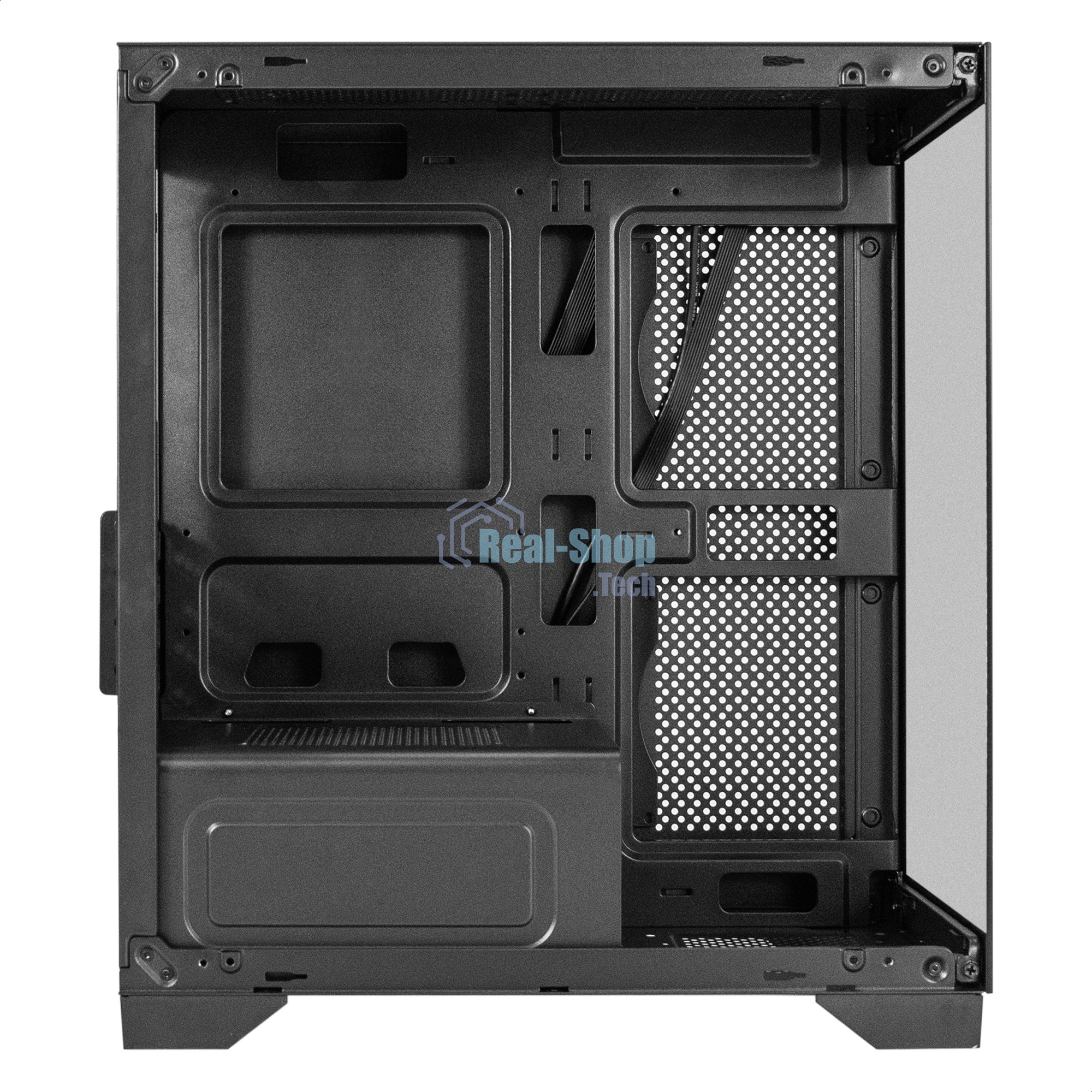 Компьютерный корпус Minitower ExeGate i3 SEA LE-NPX700 (mATX, БП 700NPX, 1хUSB+1хUSB 3.0, HD аудио, черный, передняя и боковая панели - закаленное стекло)