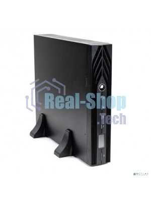 Источник бесперебойного питания SKAT-UPS 1000 RACK + 2x9Ah UPS 900 W, On-Line, sine, built-in rechargeable batteries 2 pcs x 9Ah