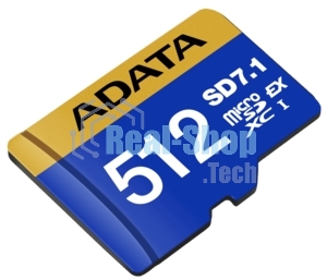 Флеш карта microSD 512Gb ADATA Premier Extreme microSDXC SD7.1 Express card Class 10 UHS-I U3 V30S 800/700 MB/s