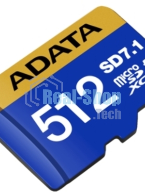 Флеш карта microSD 512Gb ADATA Premier Extreme microSDXC SD7.1 Express card Class 10 UHS-I U3 V30S 800/700 MB/s