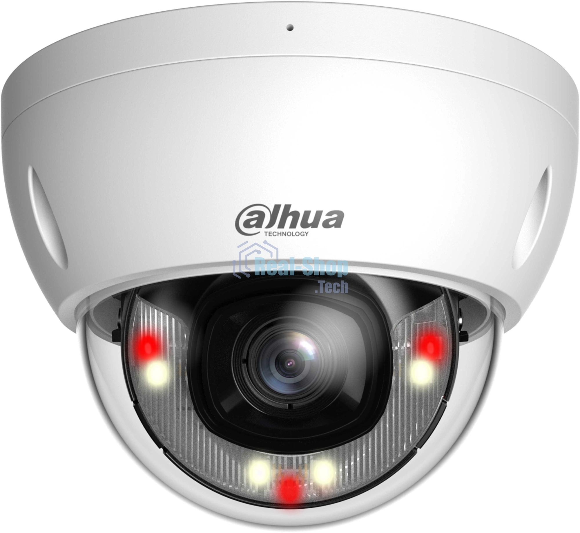 Камера видеонаблюдения Dahua DH-IPC-HDBW2249EP-S-IL-0280B, IP, 2 Мп, 2.8 мм, белая