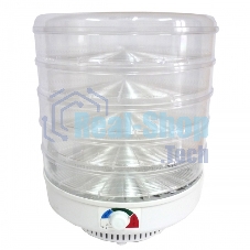 Сушилка для овощей и фруктов Ветерок-2 600 Вт, 5 поддонов, прозрачный, гофрокороб