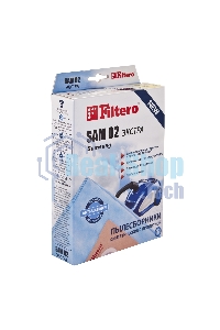 Пылесборники Filtero SAM 02 Экстра пятислойные (4пылесбор.)