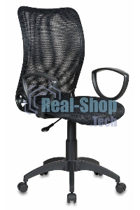 Кресло компьютерное Бюрократ Ch-599AXSN спинка сетка черный, сиденье черный TW-11