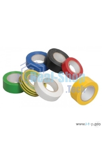 Изолента Iek UIZ-20-10-K52 0,18х19 мм желто-зеленая 20 метров ИЭК