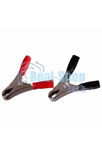 Зажим крокодил Rexant, длина 50 мм, ток 10A, 2 шт.