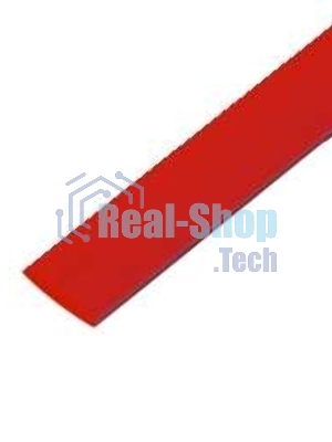 Трубка термоусадочная Rexant 20-6004 6.0/3.0 1 м красный