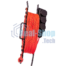 Удлинитель силовой Starwind ST-PS3.20/B-16 3x2.0 кв.мм 3 розет. 20 м ПВС 16A пласт. рамка черный