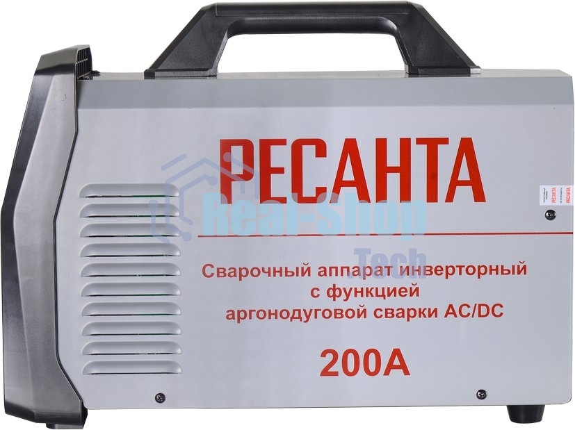 Сварочный аппарат Ресанта САИ-200АД (АС/DC) инвертор ММА DC/TIG