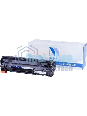 Картридж NVPrint совместимый Canon 737 черный для Canon i-SENSYS MF211/212w/217w/226dn (2400k)