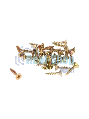 Саморез универсальный Kranz 3х16 желтый цинк, пакет (1000 шт/уп)