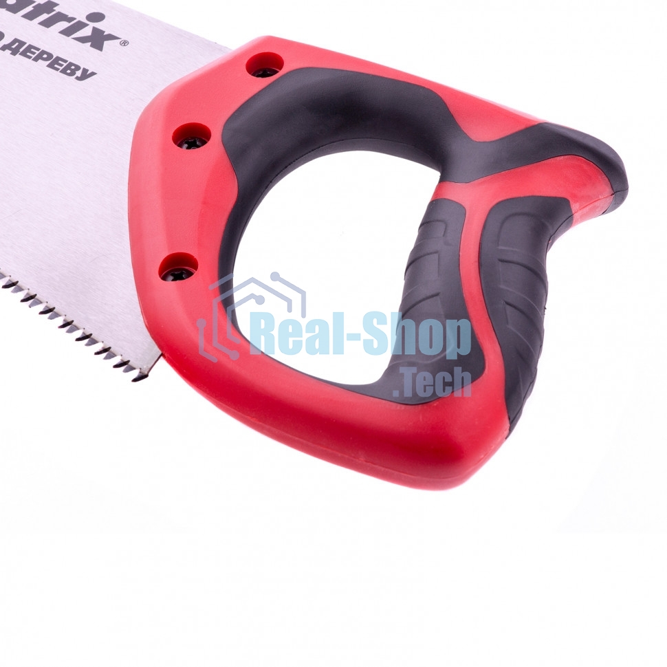 Ножовка Matrix по дереву, 400 мм, 7-8 TPI, зуб - 3D, каленый зуб, двухкомпонентная рукоятка