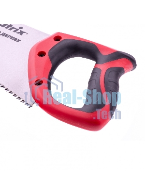 Ножовка Matrix по дереву, 400 мм, 7-8 TPI, зуб - 3D, каленый зуб, двухкомпонентная рукоятка