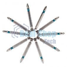 Набор бит Gross 11378 РН2x70, сталь S2, 10 шт