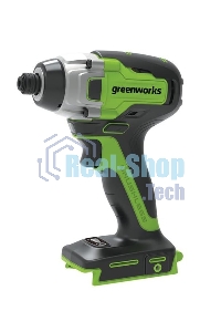 Винтоверт ударный аккумуляторный GreenWorks GD24ID3, 24V, бесщеточный, без АКБ и ЗУ (3802807)