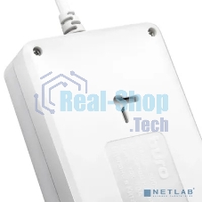 Сетевой фильтр Buro 800SH-1.8-W 1.8 м (8 розеток) белый (коробка)