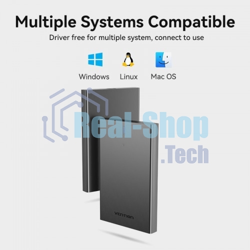 Внешний корпус Vention для HDD/SSD 2.5