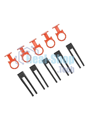 Комплект зажим и клин для системы выравнивания плитки СВП Сибртех Кольцо, 40/40 шт. в пакете