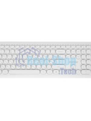 Комплект клавиатура+мышь Smartbuy 666395AG беспроводной, USB, 1000 DPI, белый