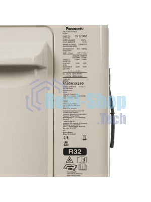 Внутренний блок Panasonic CS-XZ25ZKEW-H серия DESIGN BLACK INVERTER