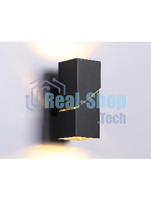 Настенный светильник со сменной лампой Ambrella light FW2475 BK черный G9 max 40W 155*60*90