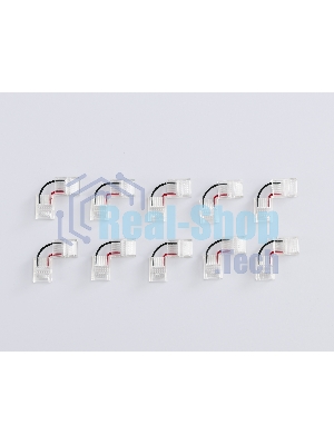 GS6871 Соединитель угловой COB 12/24V для лент 12mm (2 конт.) (10шт)