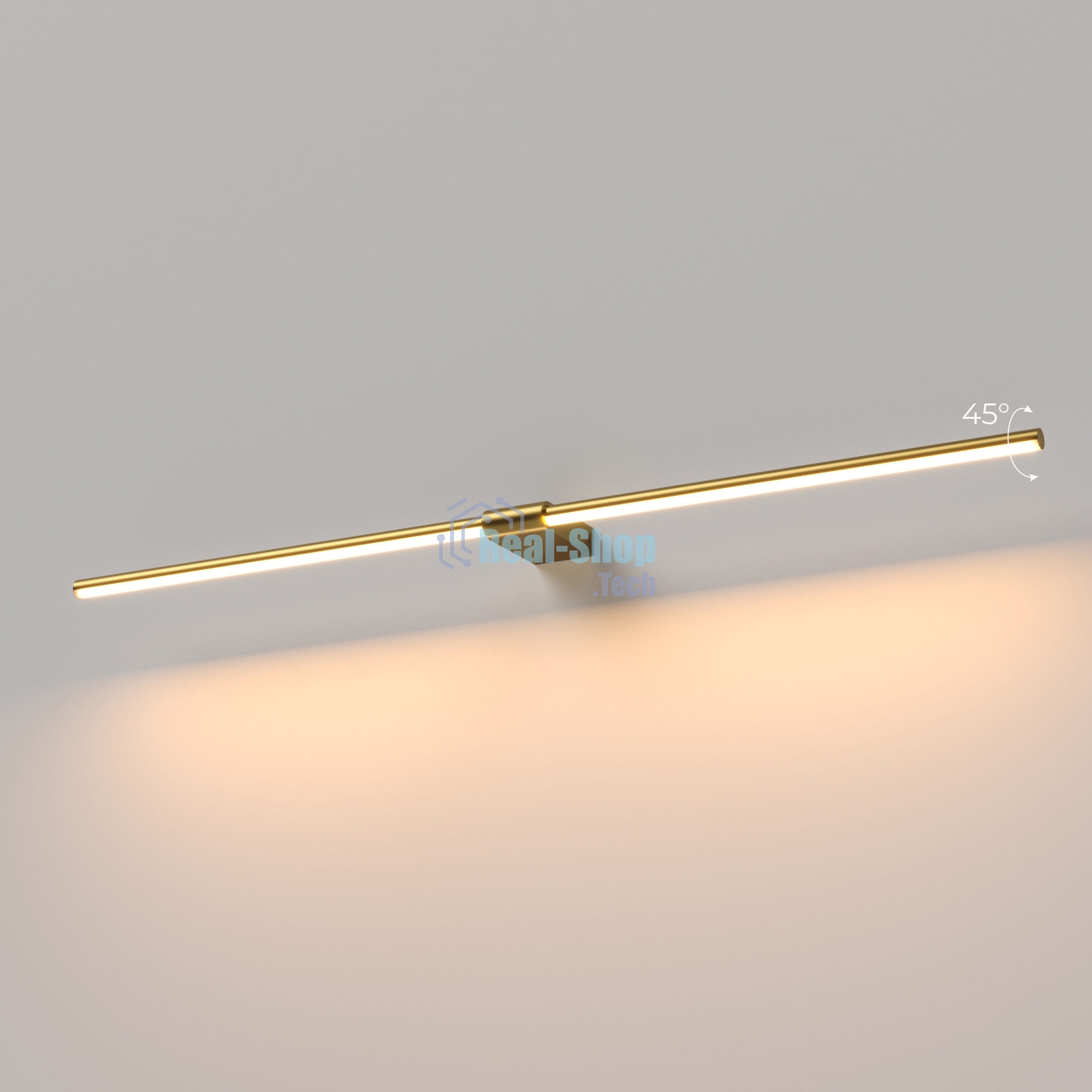 40153/LED / Светильник настенный светодиодный Luar латунь 3000K