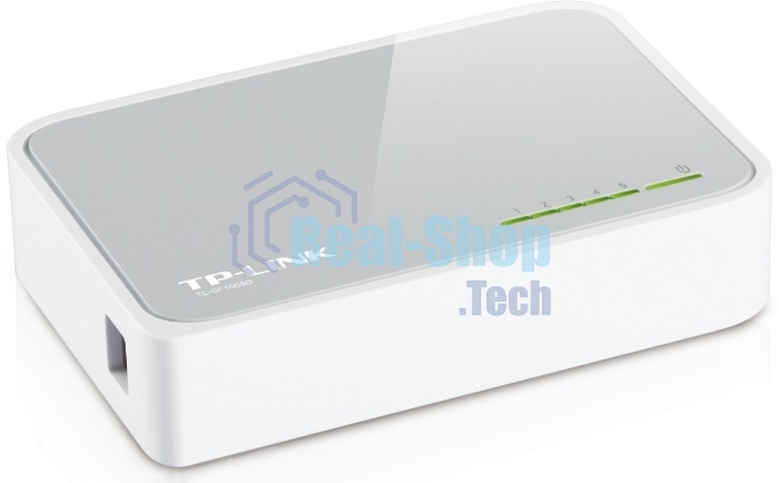 Коммутатор TP-Link SOHO TL-SF1005D Коммутатор 5-port 10/100M mini Desktop Switch, 5 10/100M RJ45 ports, Plastic case