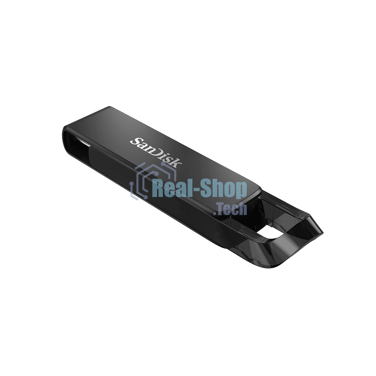 Флешка USB Sandisk CZ460 Ultra (SDCZ460-128G-G46), 128Gb, USB Type-C, R/W 150/30, черный