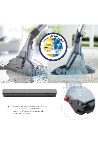 Моющий пылесос Thomas TWIN XT 788565, черный/синий, 325/1700 Вт, уборка влажная/сухая/сбор жидкости, пылесборник контейнер 2.6 л