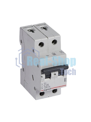 Выключатель автоматический Legrand 419699 RX3 4,5кА 25А 2П C