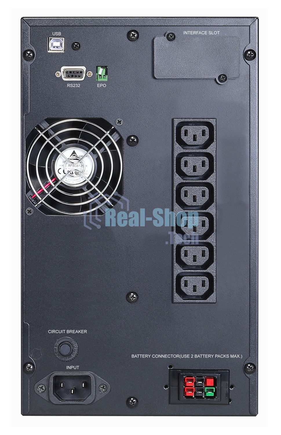 Источник бесперебойного питания Powercom Macan MAC-1500 1500Вт 1500ВА черный