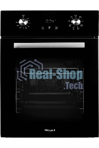 Духовой шкаф электрический Weissgauff EOY 451 PDB черный, встраиваемый