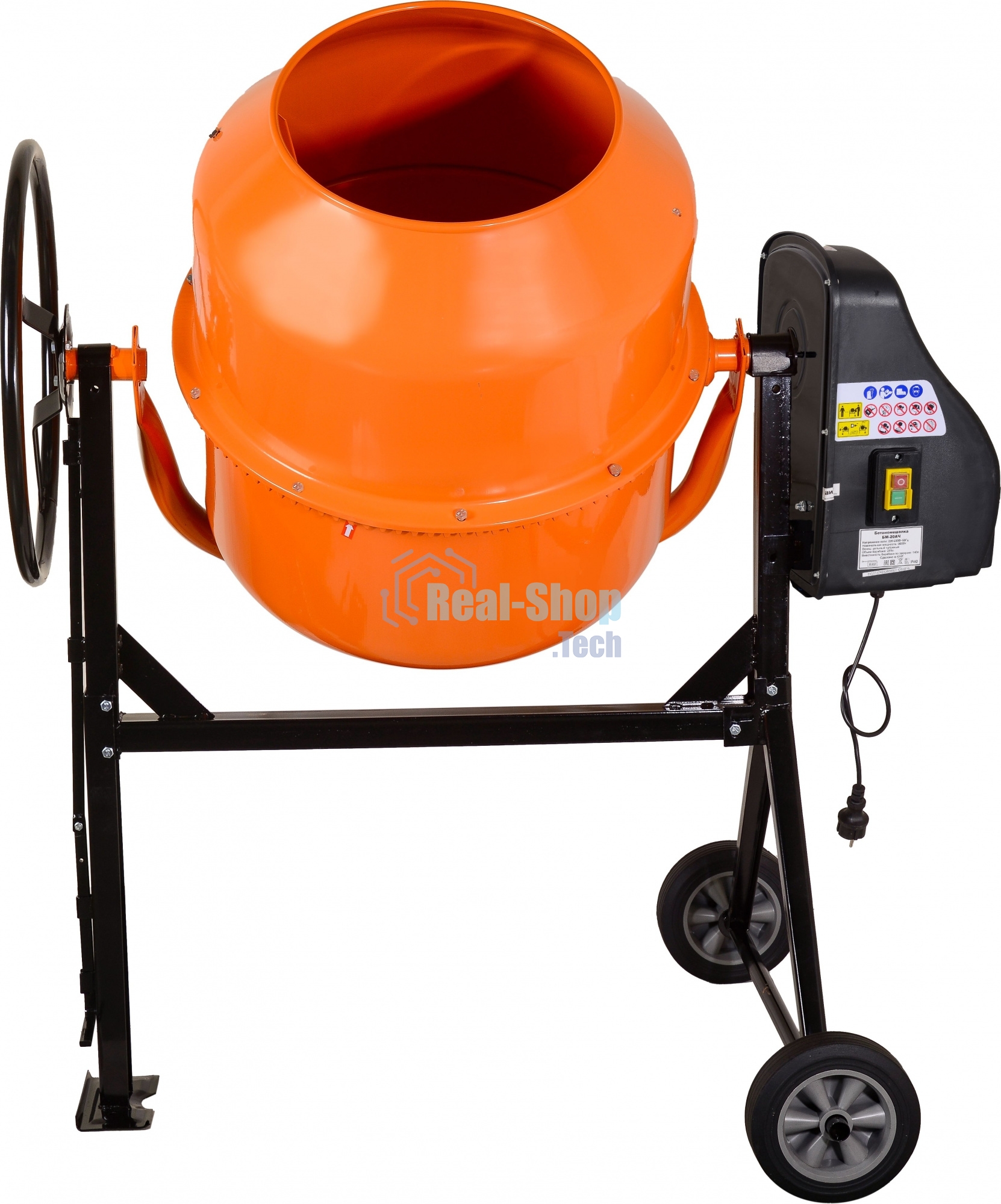 Бетономешалка БМ-20АЧ Вихрь