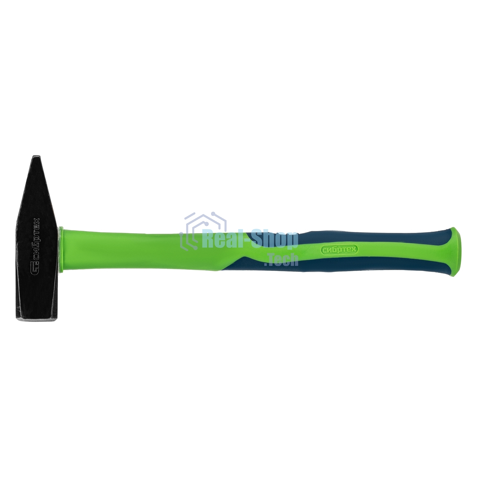 Молоток слесарный Сибртех, 800 г, фибергласовая обрезиненная рукоятка