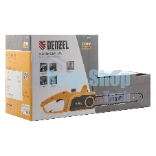 Пила цепная электрическая Denzel EDS-2200P 2,2кВт, поперечная, шина 45см, шаг 3/8, паз 1,3 мм, 63 зв