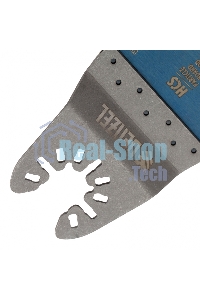 Насадка для МФИ Denzel режущая прямая, HCS, по дереву, ламинату, 65 х 1,8 мм, крупный зуб