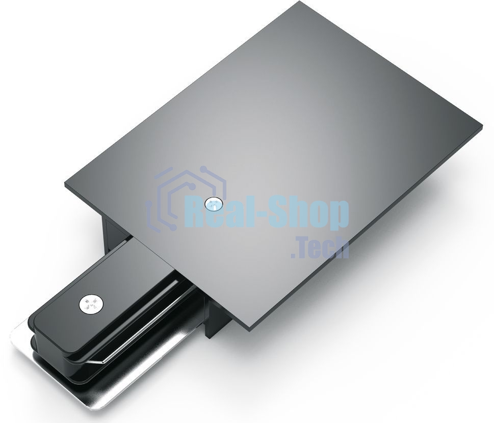 Адаптер питания для подключения встраиваемых трековых шинопроводов к сети Gauss черный