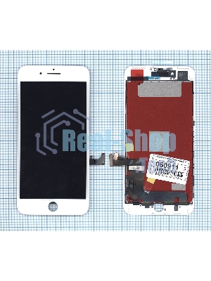 Дисплей для Apple iPhone 7 Plus в сборе с тачскрином (Foxconn) белый