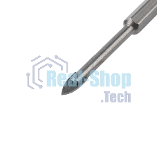 Сверло по стеклу и керамике Kranz 5 мм, 2 грани, шестигранный хвостовик