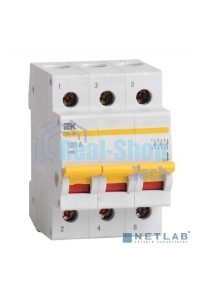 Выключатель нагрузки (мини-рубильник) Iek MNV10-3-040 ВН-32 3Р 40А ИЭК
