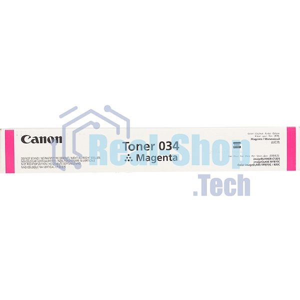 Картридж лазерный Canon 034 (9452B001) пурпурный (7300 стр.) для Canon imageRUNNER C1225, C1225iF