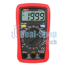 Цифровой мультиметр UNI-T UT131C Напряжение переменного/постоянного тока (250 В); постоянный ток (10А); Сопротивление (200 МОм); Температура (1000 ℃); Ручной диапазон