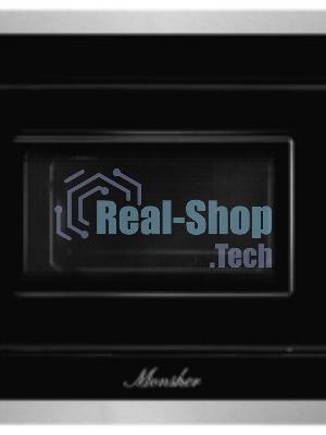 Встраиваемая микроволновая печь Monsher MMH 1020 BX, 700 Вт, High-Tech, 20 л, черный+нерж.