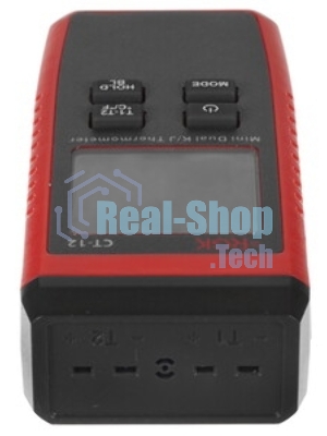 Термометр RGK CT-12+TR-10A+TR-10S контактный красный/черный (779838)