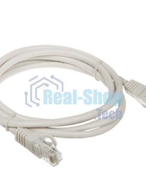 Патч-корд ACD-LPU5E-15A сat.5e UTP 24AWG 4Pair, 7/0.18мм CCA Серый, 1.5м